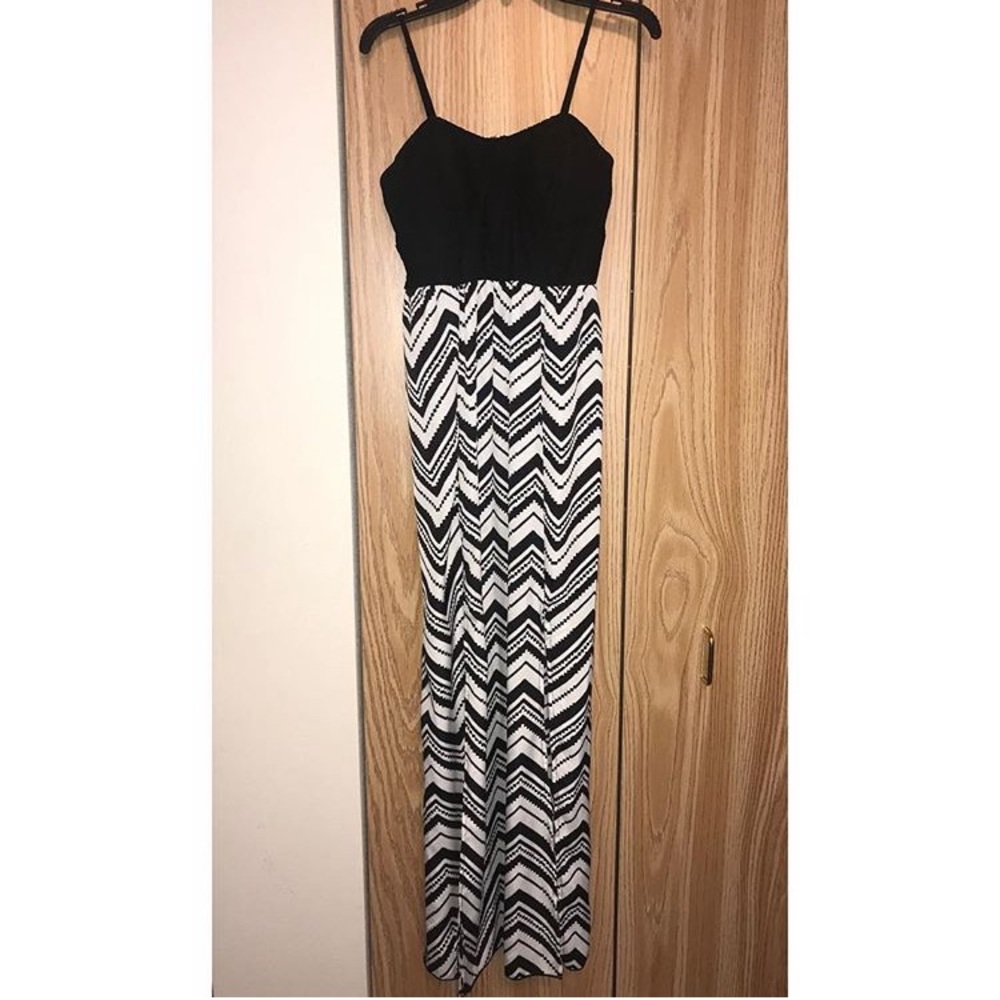 Zebra-like Print Dress